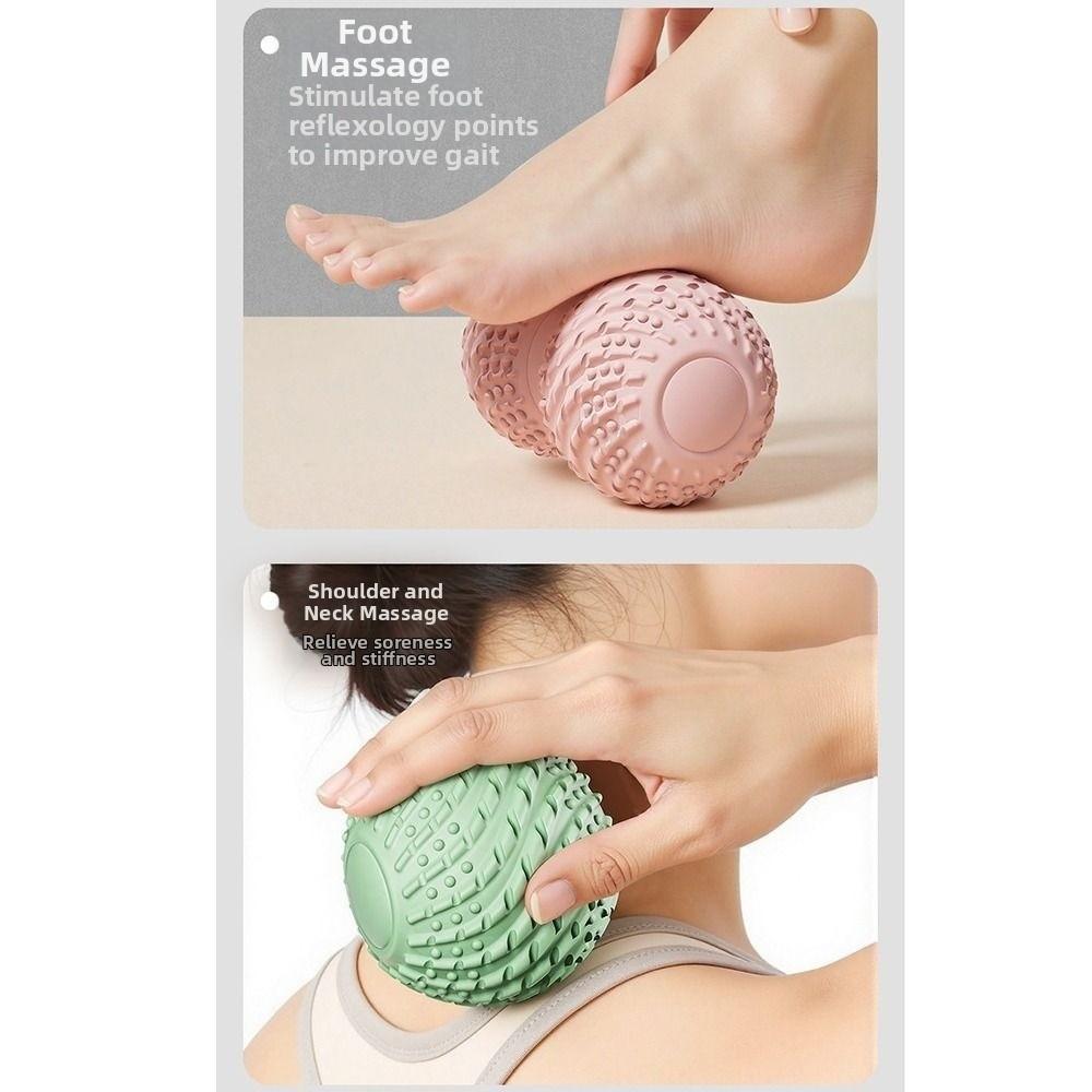 Ergonomisches Design TPE Yoga Fitness Rolle Tiefengewebe Myofasziales Release Werkzeug Haltungsmeister
