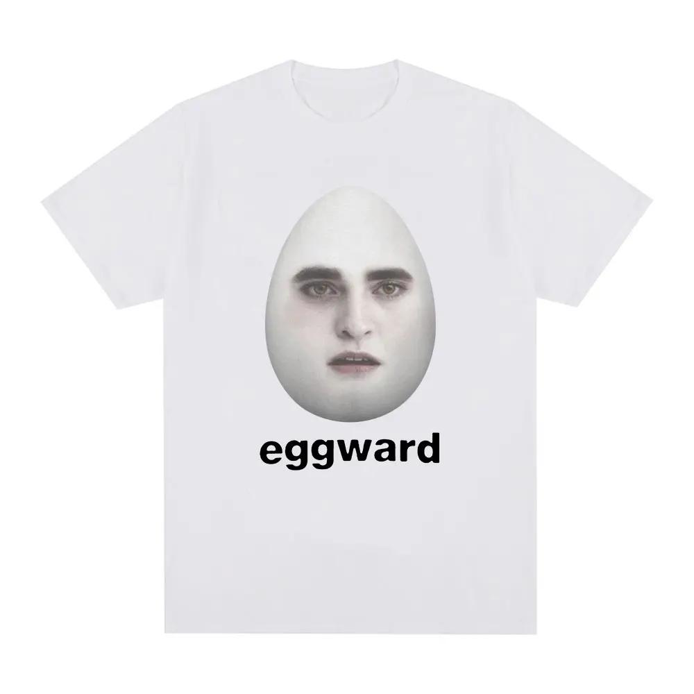 Twilight Eggward lustiger Fan imitiert Robert Pattinson humorvolles T-Shirt mit Edward Cullen T-Shirt Damen Kurzarm-T-Shirt