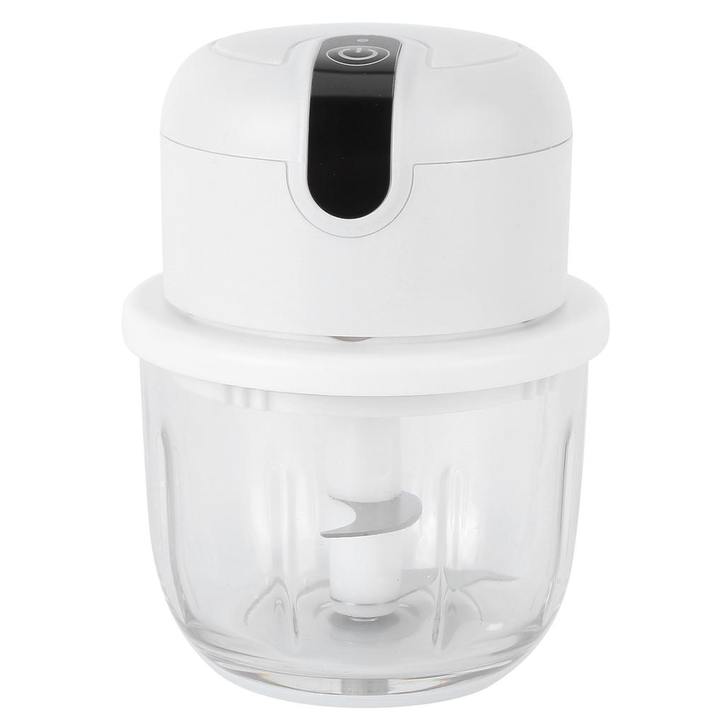 350ML Electric Garlic Grinder USB Charging Rechargeable Meat Grinder Mincer for Kitchen