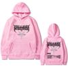 Falling In Reverse EUROPE Tour Hoodie Men Women Rock Gothic Oversized Sweatshirt Men's Casual Cotton Retro Pullover Hoodies
