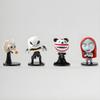 8pcs/set The Nightmare Sally Jack Skellington Christmas Action Figure Vinyl Figurine Halloween Gift Collection Toys