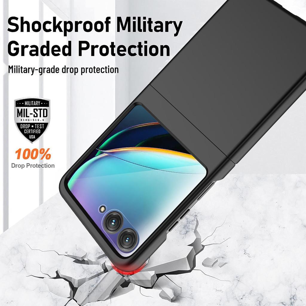 Compatible Motorola Razr40/60 Ultra Case: Durable, Integrated Shell and Film Protection