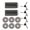 Side Brushes Filters With Mop Cloths Kit ForDREAME ForX50 Ultra Complete/forX50 Ultra/L50 Pro Ultra/forX50 Master Vacuum Cleaner