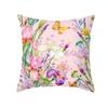 Colorful Butterfly Series Sofa Pillow Cover Nordic Peach Skin Print Office Cushion Pillow Cover Home