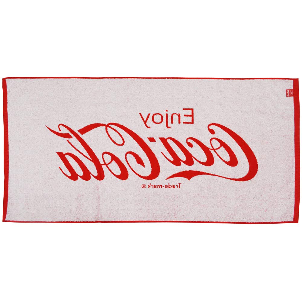 Inukai Towel Coca-Cola Jacquard Leisure Towel L