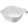 Yamazaki Magnet Hook Bath Bucket White Tower 5378 Approximately W29.5XD27XH9cm Floating Basin Wall Storage