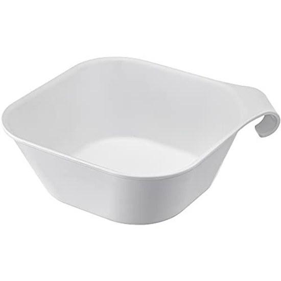 Yamazaki Magnet Hook Bath Bucket White Tower 5378 Approximately W29.5XD27XH9cm Floating Basin Wall Storage