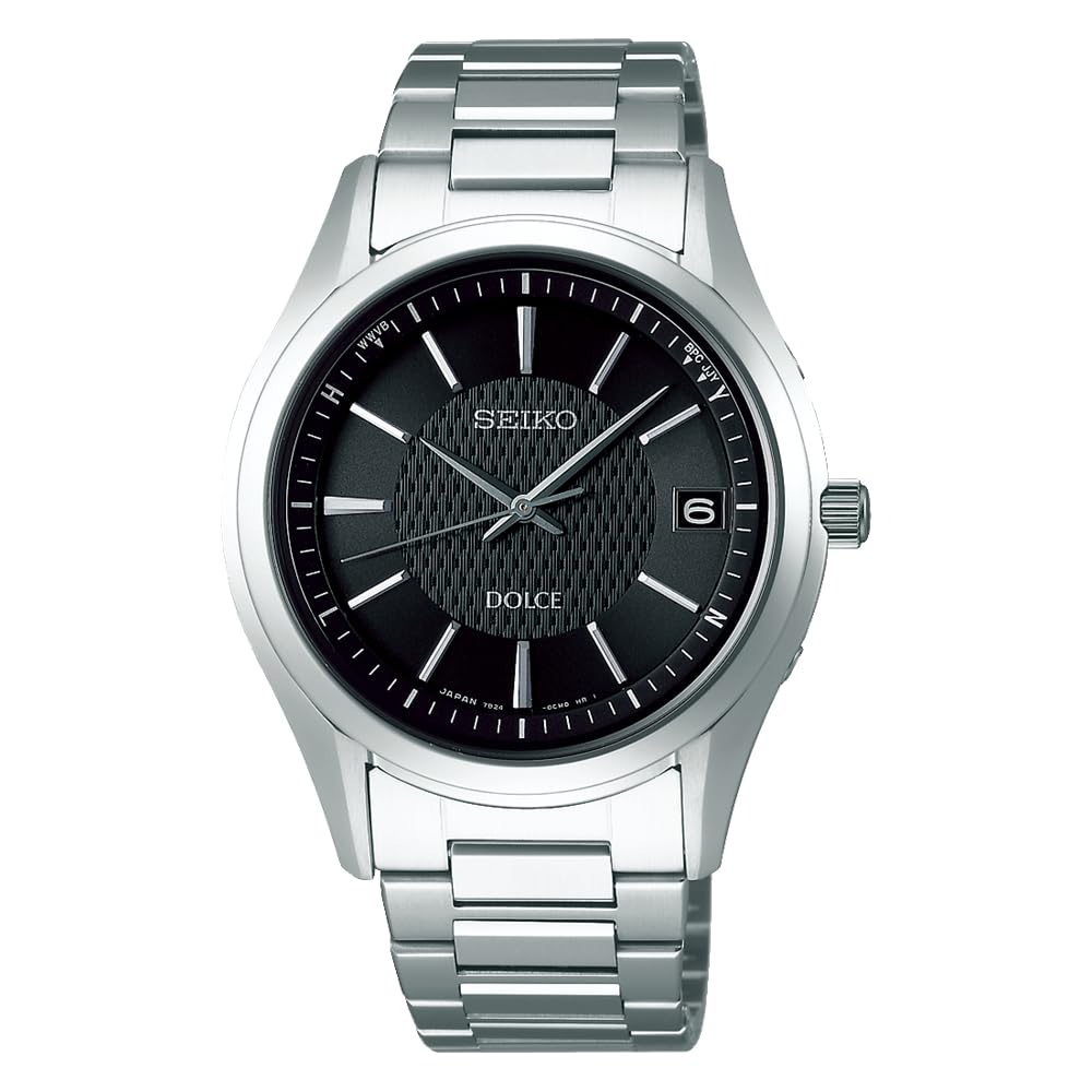 

Wristwatch Dolce Solar Radio SADZ187 Black [Seiko Watch] Men s