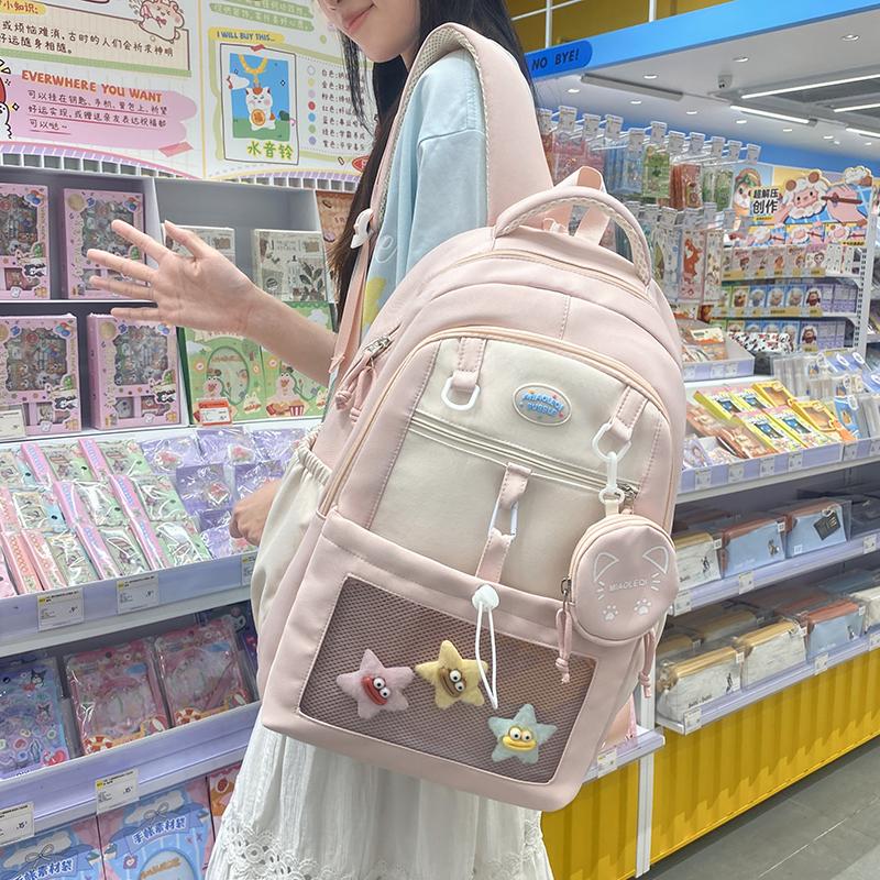 College Style Backpack Student Large Capacity Schoolbag