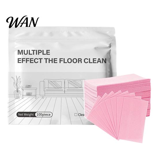 Nettoyant pour Carrelage Céramique 100 Pièces Pastilles Nettoyantes, Nettoyant à Rétention de Parfum, Pastilles d'Entretien Multi-Surfaces pour Carrelages Parquets Marbre