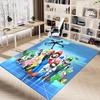 1pc Super Mario Bros Team Carpet for Playroom Bedroom Living Room Sofa Home Decor,kids Game Area Rug Non-slip Floor Mat Y72914