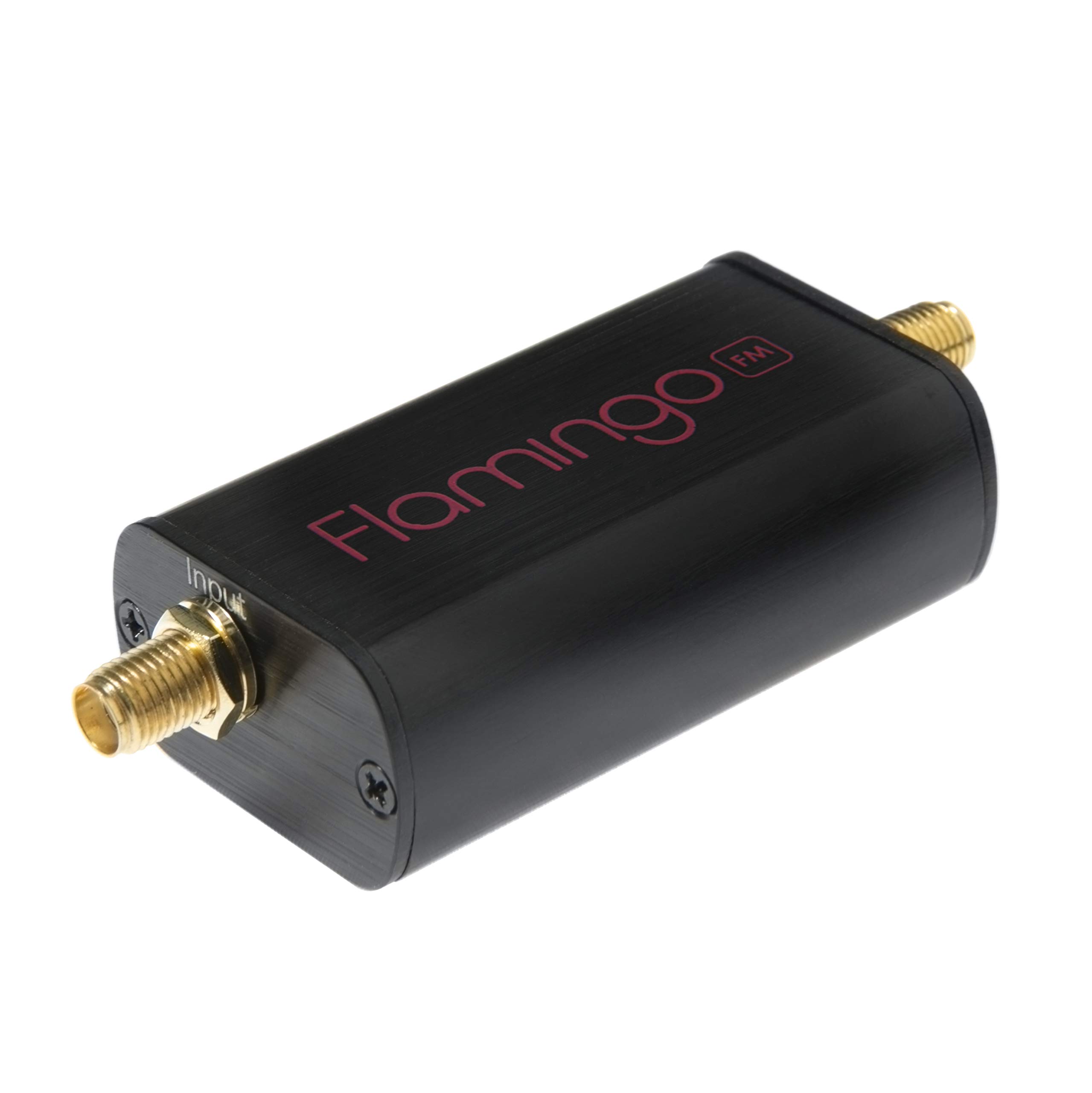 

FM Broadcast FM bandstop filter v2 Notch для програмно визначеного радіо Блокує проблемні частоти від SMA підключених радіо Flamingo+ - (FM фільтр) чорний