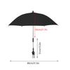 D5 Adjustable Sun Umbrella Chair With Clip Baby Stroller Sunshade Umbrella (Umbrella Height 55cm Can Cover A Diameter Of 83cm)