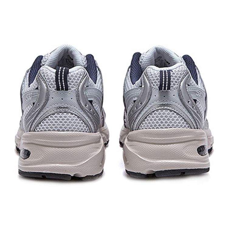 New Balance 530 Steel Grey Unisex Sneakers Silber Weiß Marine MR530KA