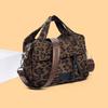 Fashion trend lightweight large capacity multi-layer handbag simple and versatile casual shoulder bag women's crossbody bag