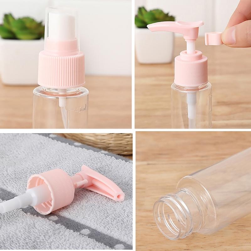7/9 Pieces Multifunctional Cosmetic Bottles Leak Proof Travel Container Travel Bottles Set for Shampoo Lotion Cream