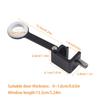 Aluminum Alloy Window Lock Stopper Sliding Window Anti-theft lock Window Sliding Door Baby Kids Child Safety Doors Lock