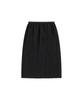 Banwonateullie P3318 Pin Dot Banding Skirt_Black