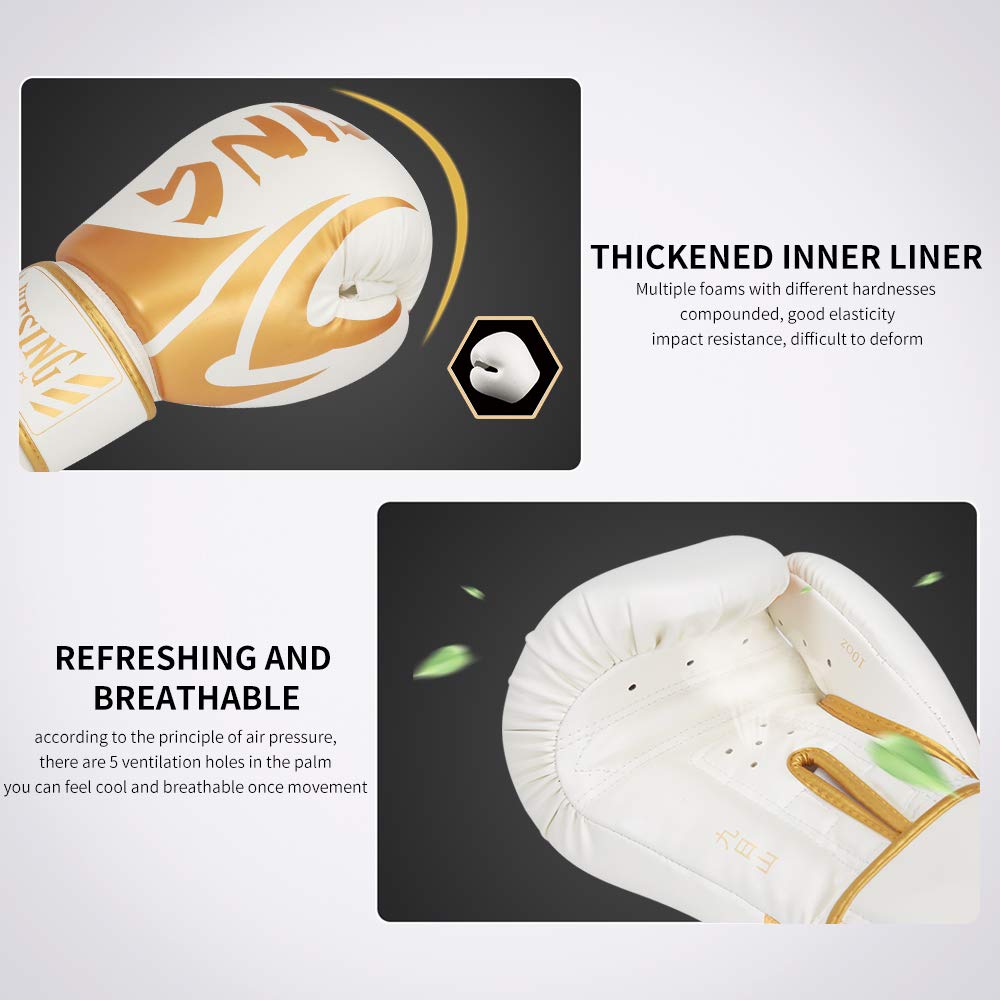 Wesing Boxing Fighting MMA Martial Arts Competition Training Mitts Gloves, Gloves, Gloves,