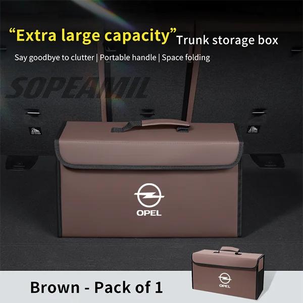 Car Trunk Storage Box Organizer Foldable Stowing Tidying Bag For Opel OPCline Combo Delica GTC INSIGNIA MOKKA Tigra Zafira Vivar