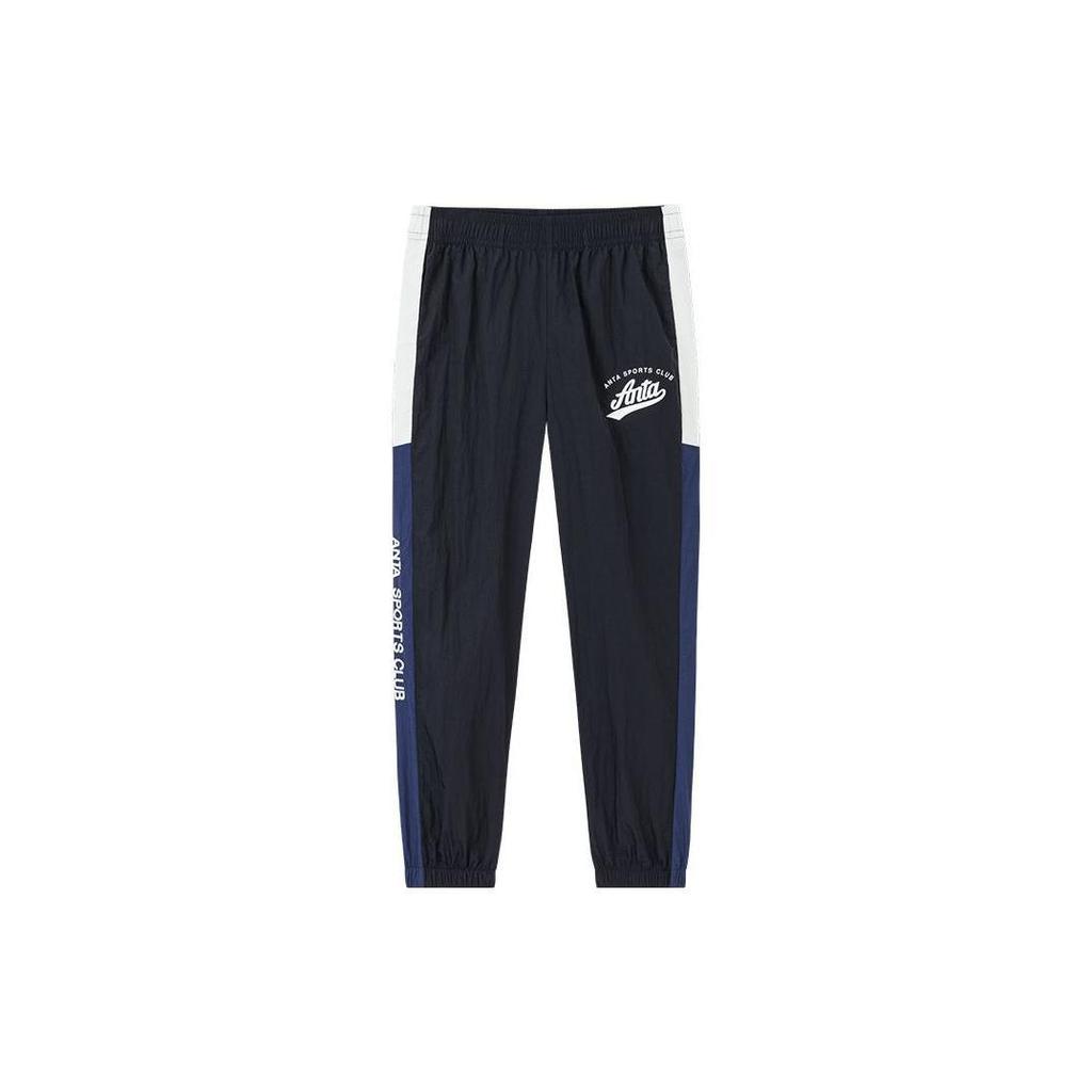 Anta Life Collection Knitted Sweatpants Men's Dark Navy Blue 152338501-1