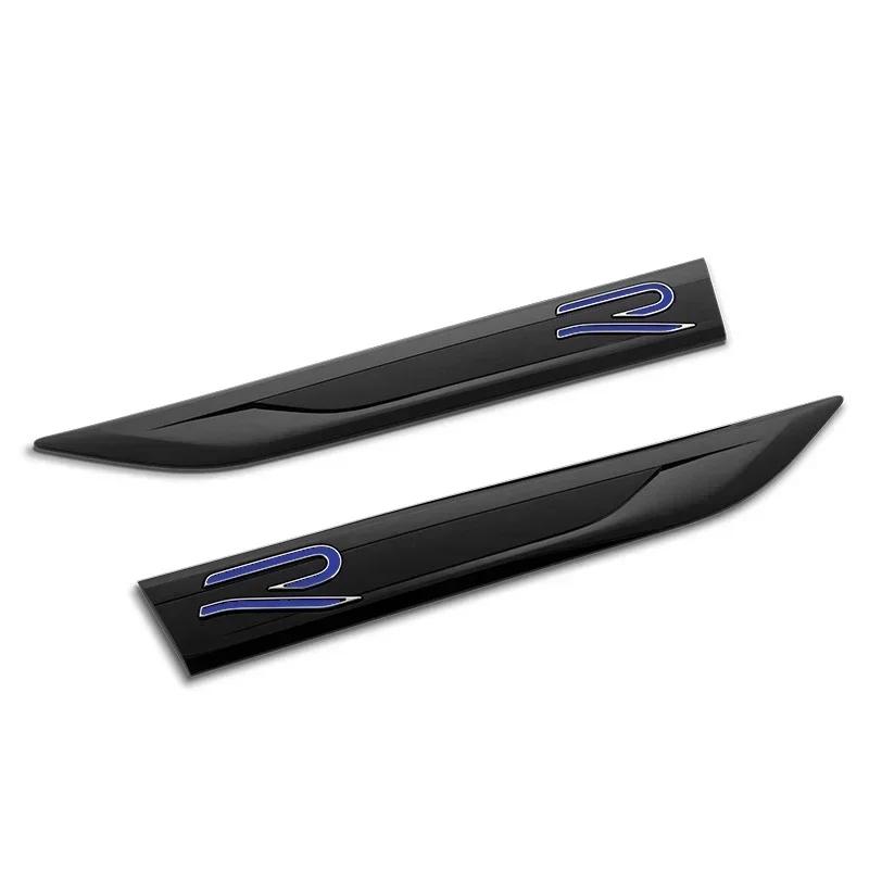 

2026 Hot Sticker 2Pcs Car Fender Side Bumper Strip Sticker for Volkswagen VW R RLINE Polo BORA Golf Jetta Beetle Tiguan Touran P
