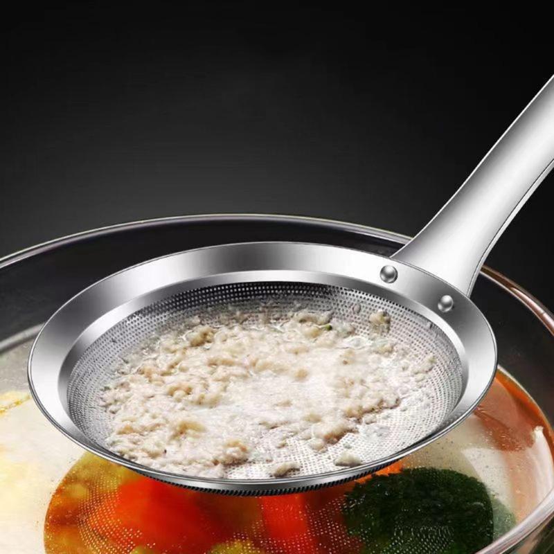 Slotted Spoon with Strainers Oil Separator Spoons Kitchen Accessories for Separating and Straining Oil and Liquids