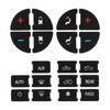 AC Dash Button Repair Kit Decal Stickers 19pcs For 2007-2010 Saturn Outlook