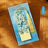 1/4Pcs Vintage Oil Painting Creative Metal Bookmark Bookmark Office School Supplies Funny Gift Stationery Items