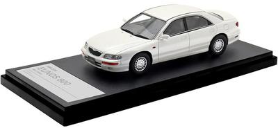 Hi Story 1/43 Mazda Eunos 800 MC 1993 Gardenia Weiß-Metallic HS521WH