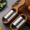 [Stainless Steel Cheese Grater] 1pc Stainless Steel Cheese Grater with Storage Box - Premium Grater for Grating Cheese, Peeling & Shredding