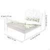 1/12 Double Bed Lifelike Life Scene Bedroom Micro Doll House Accessory Accessories for