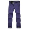 Outdoor Ski Wanderhose Damen Warmes Fleecegefüttert Winddicht Hose Wasserdicht