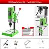 220V Industrial Mini Bench Drill Press: High-Precision, High-Power, Multi-Functional, Household Metabo