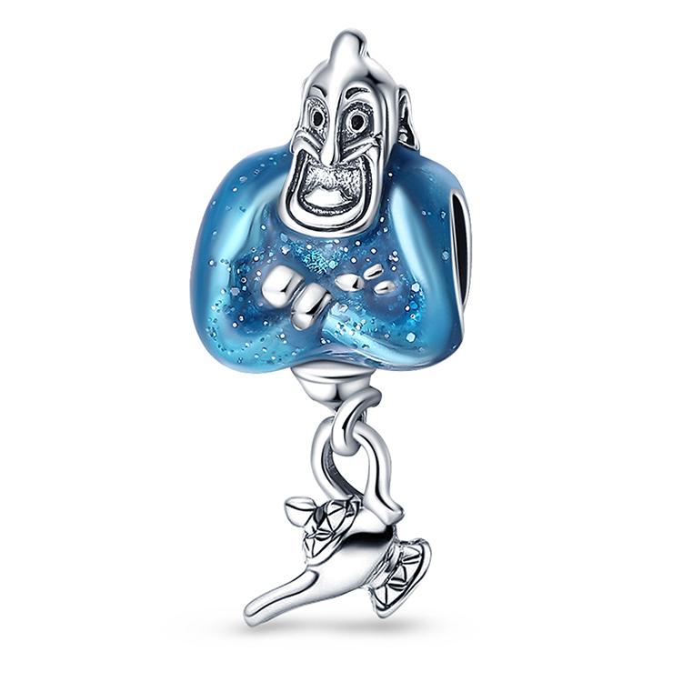 New In Co-Ed Copper Charms Bead Mickey Winnie The Pooh Stitch Cartoon Design For Ladies Bracelet DIY Craft Fine Jewelry Piece