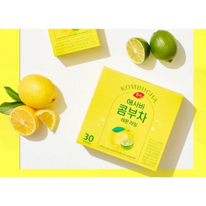 Dongsuh Apple Cider Vinegar Kombucha Lemon Lime 5g X 30 Sticks