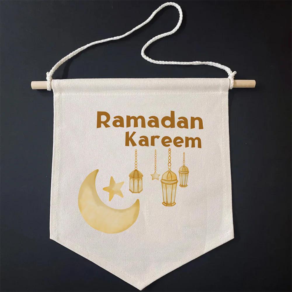 

Рамадан Знак на входную дверь Рамадан Мубарак Настенное украшение Рамадан Баннер Домашние принадлежности Подарки для мусульман Ид Сувенир