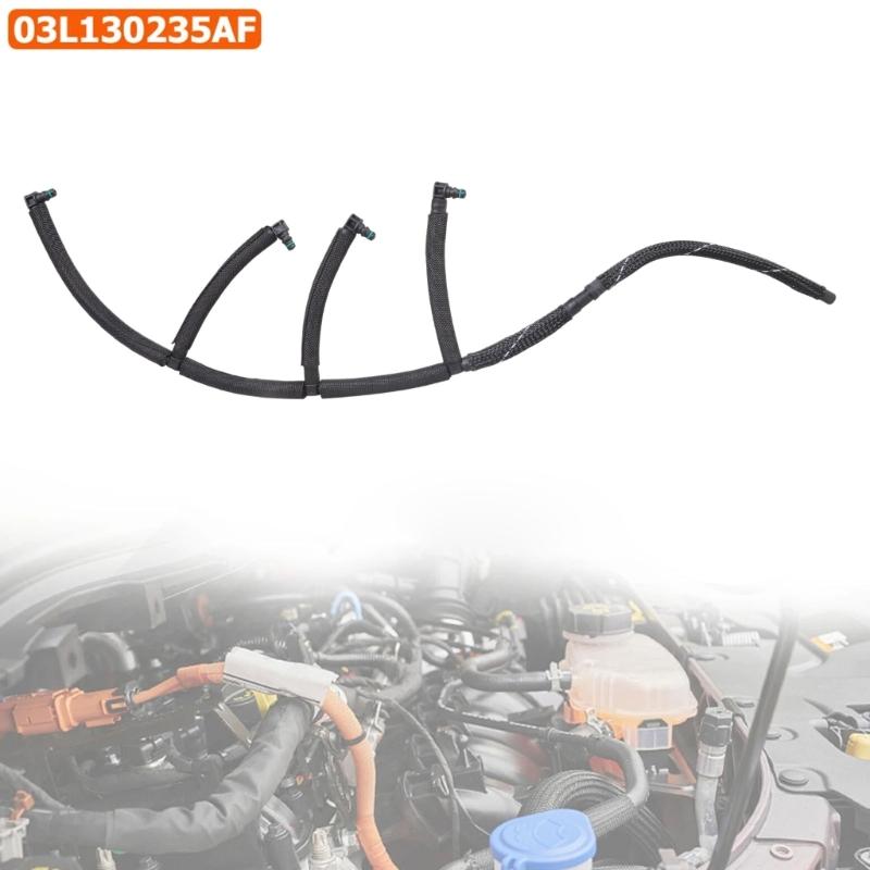 Fuel Overflow Hose 03L130235AF 03L130235P Fuel Return Line Injector Hose Leak Line Automotive Accessory