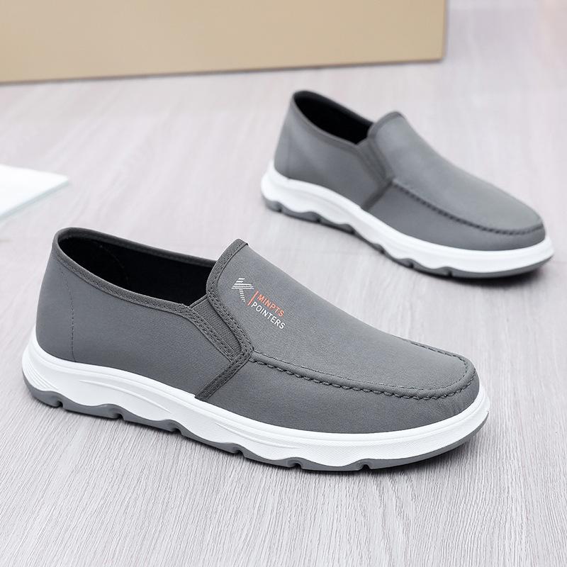 

Old ******* cloth shoes men s ****** breathable canvas shoes s**t sole non-slip middle-aged and elderly father shoes comfortable drivi 39 серый