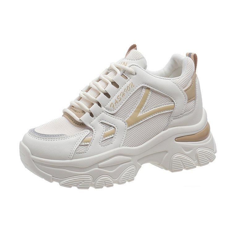 

Summer men s new breathable mesh breathable sneakers trendy versatile thick soled sports shoes casual comfortable sports shoes 40 хаки