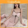 Summer Ice Silk Women Nightdress With Short Skirt And Comfortable Design For Home