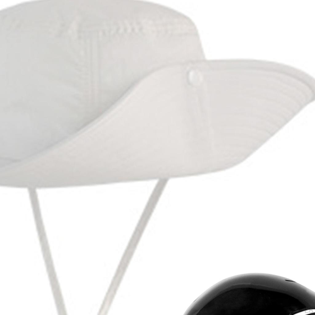 Fisherman Hat Beach with Chin Strap Impact Resistance Sun for Adults Light Khaki