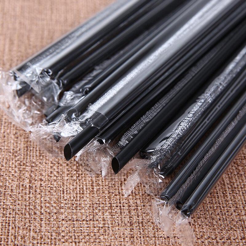 ZISIZ Disposable Plastic Pointed Straws