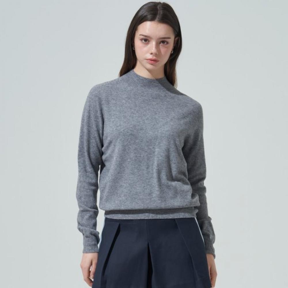 Blu Dot Premium Holgarment Soft Half Neck Knit Mg 00F