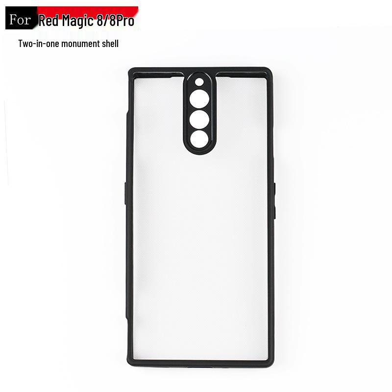 

Red Magic 8Pro/8Pro+ Tailong Прозрачный матовый защитный чехол для телефона с воздушной подушкой и защитой от падений Red Magic 8 Pro/8 Pro+ прозрачный