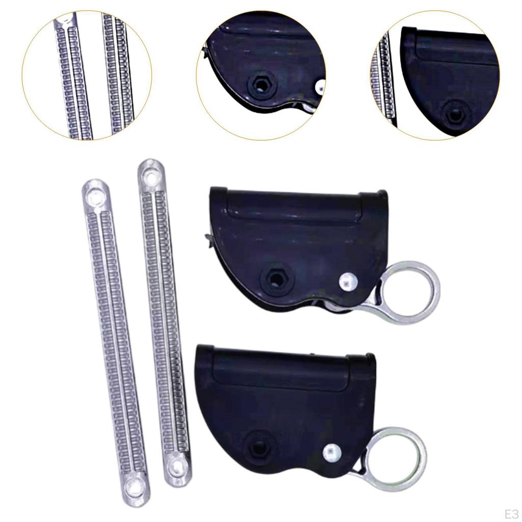 1 Paar Verriegelungsriegel Scharniersatz Schwerlast Reparatur Ersatzkit Stuhlbeschläge für Heimgebrauch