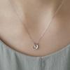 K10 White Gold Necklace 112346123202 [Yondo Sea] Women's
