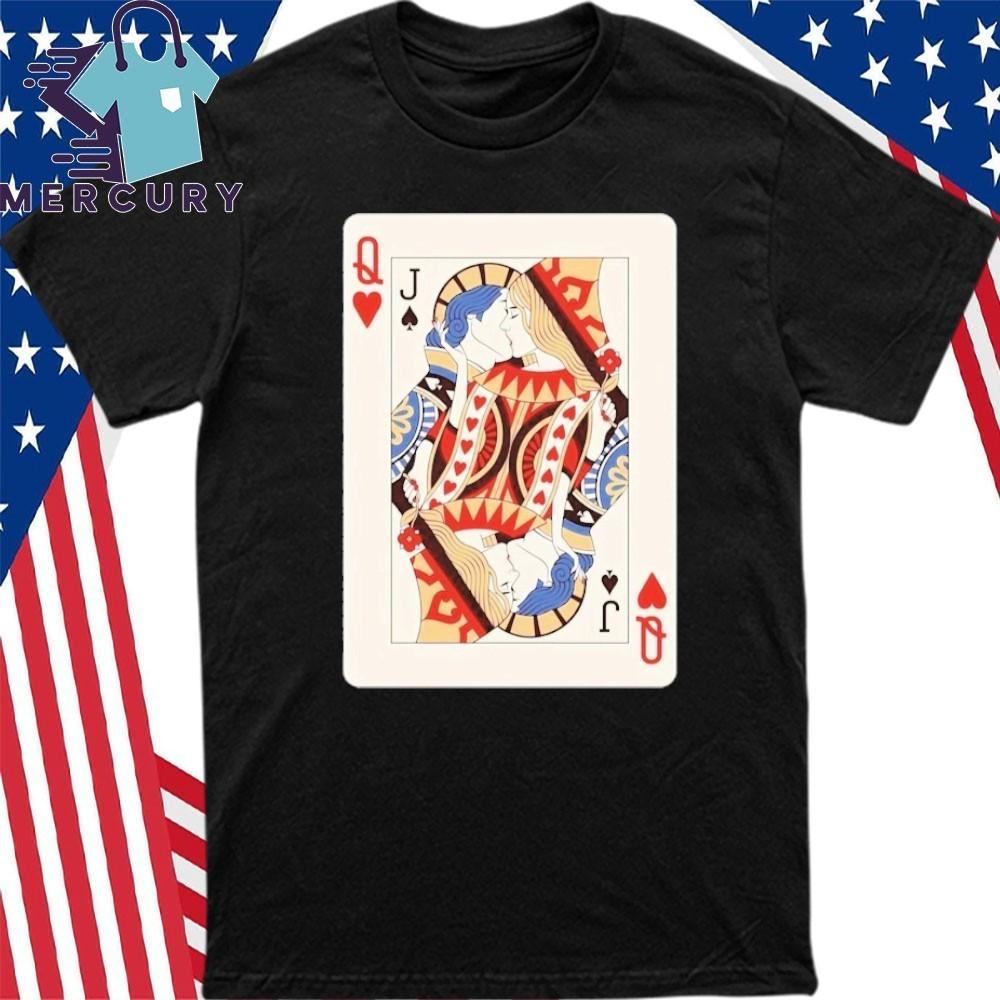 Queen Of Hearts Kiss Jack Of Hearts Shirt