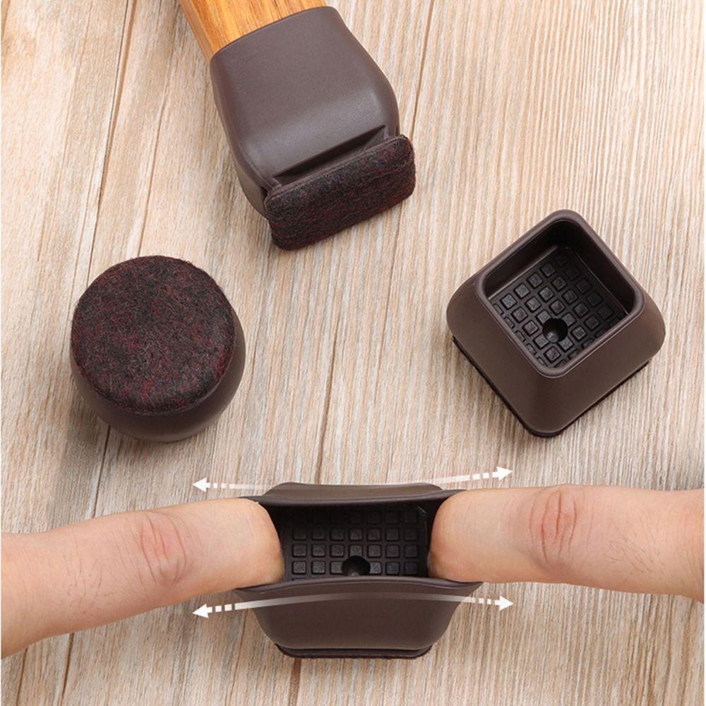Reduce Noise Chair Foot Cover Non-slip Diagonal Leg Protectors Cap Protect Floors