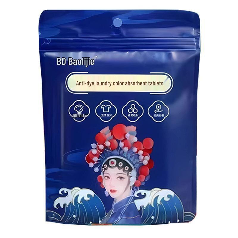 Color Absorbing Anti-Stain Sheets for Laundry
